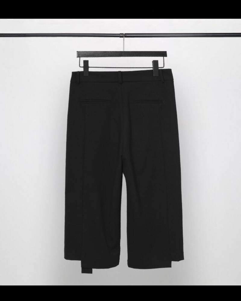 Trendy Asymmetrical Capri Pants -  durable capri pants - Trendy Asymmetrical Capri Pants for Comfortable Wear - View 5
