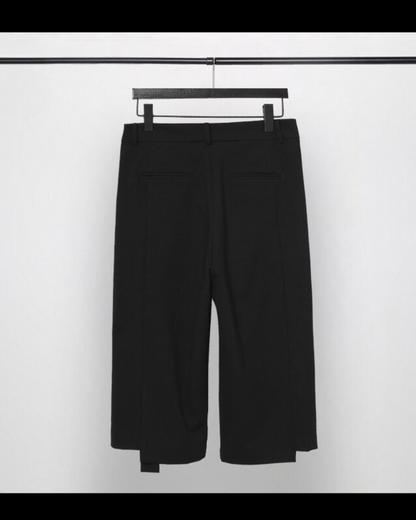 Trendy Asymmetrical Capri Pants -  durable capri pants - Trendy Asymmetrical Capri Pants for Comfortable Wear - View 5