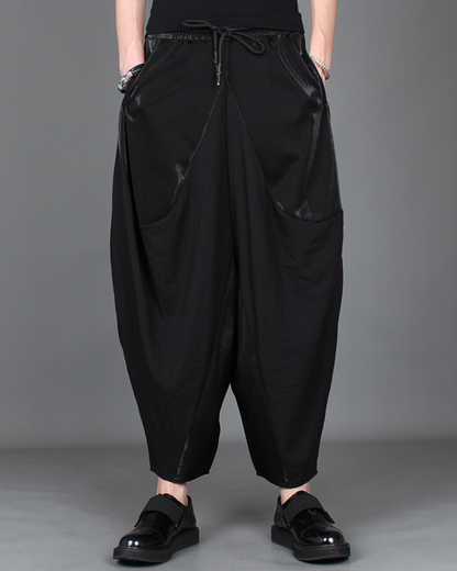 Trendy Colorblock Harem Pants -  comfortable pants - Stylish Colorblock Harem Pants for Modern Looks - View 11
