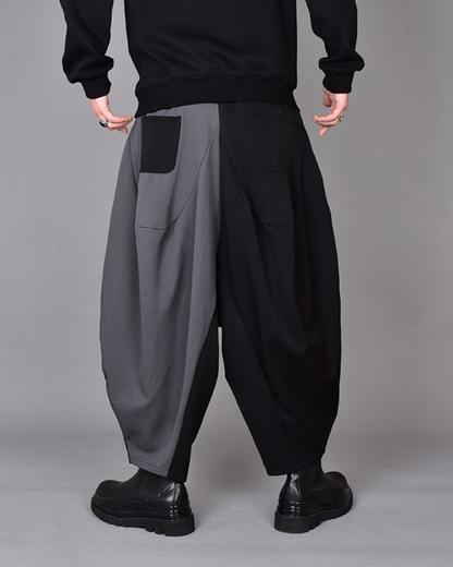 Trendy Colorblock Harem Pants -  comfortable pants - Stylish Colorblock Harem Pants for Modern Looks - View 4