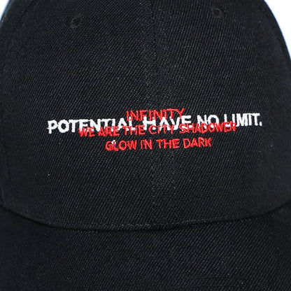 Trendy Embroidered Slogan Cap - minimalist design hat - Trendy Embroidered Slogan Cap for Everyday Style - View 2