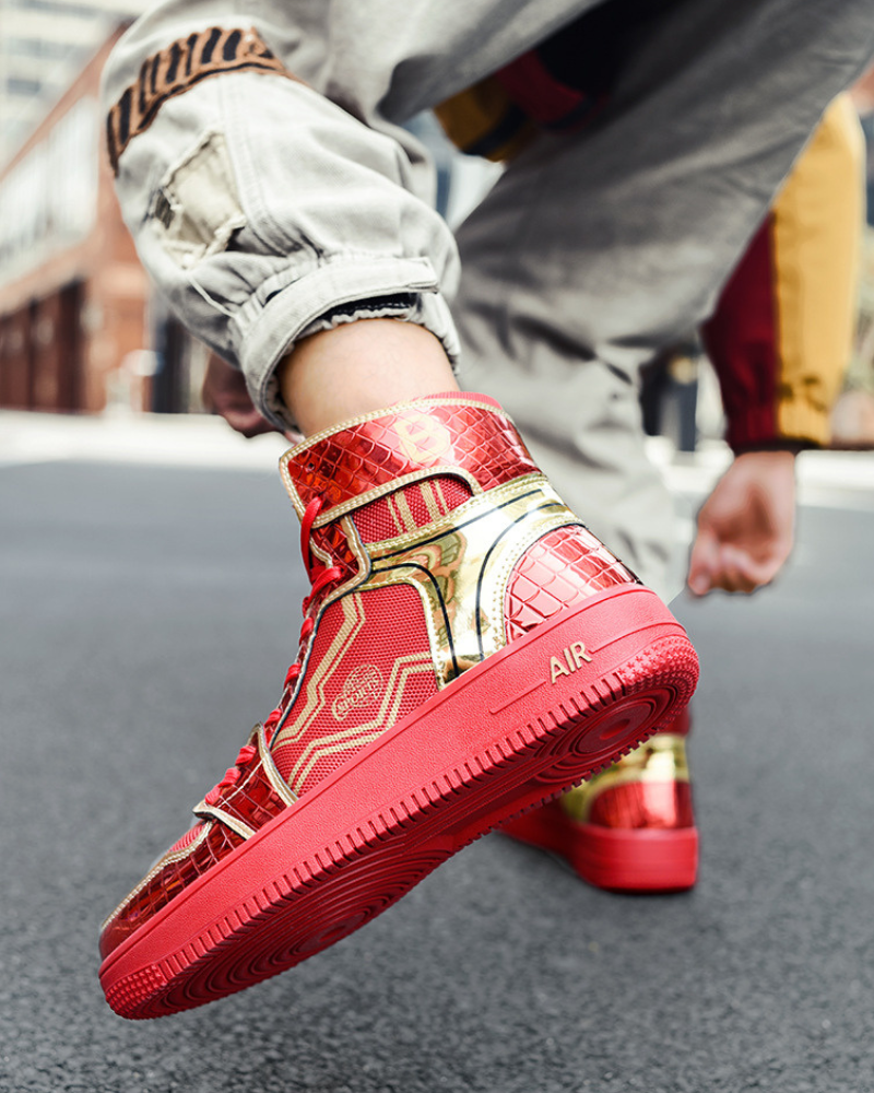 Trendy High-Top Platform Sneakers -  comfortable sneakers - Trendy High-Top Platform Sneakers for Modern Looks - View 10