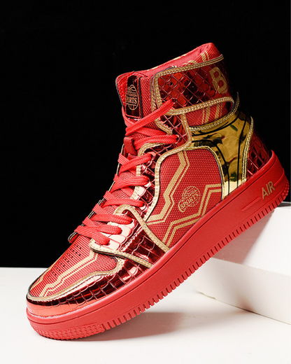 Trendy High-Top Platform Sneakers -  comfortable sneakers - Trendy High-Top Platform Sneakers for Modern Looks - View 3