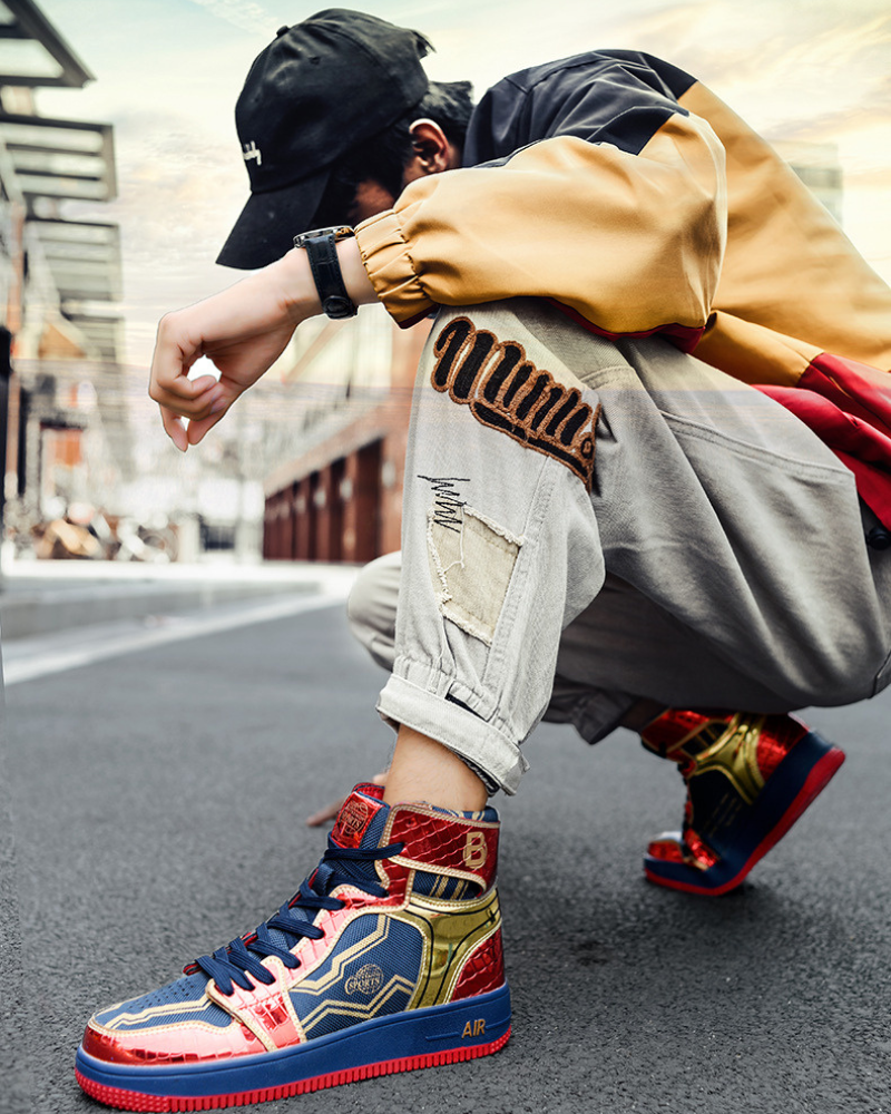 Trendy High-Top Platform Sneakers - high-top sneakers - Trendy High-Top Platform Sneakers for Modern Looks - View 8