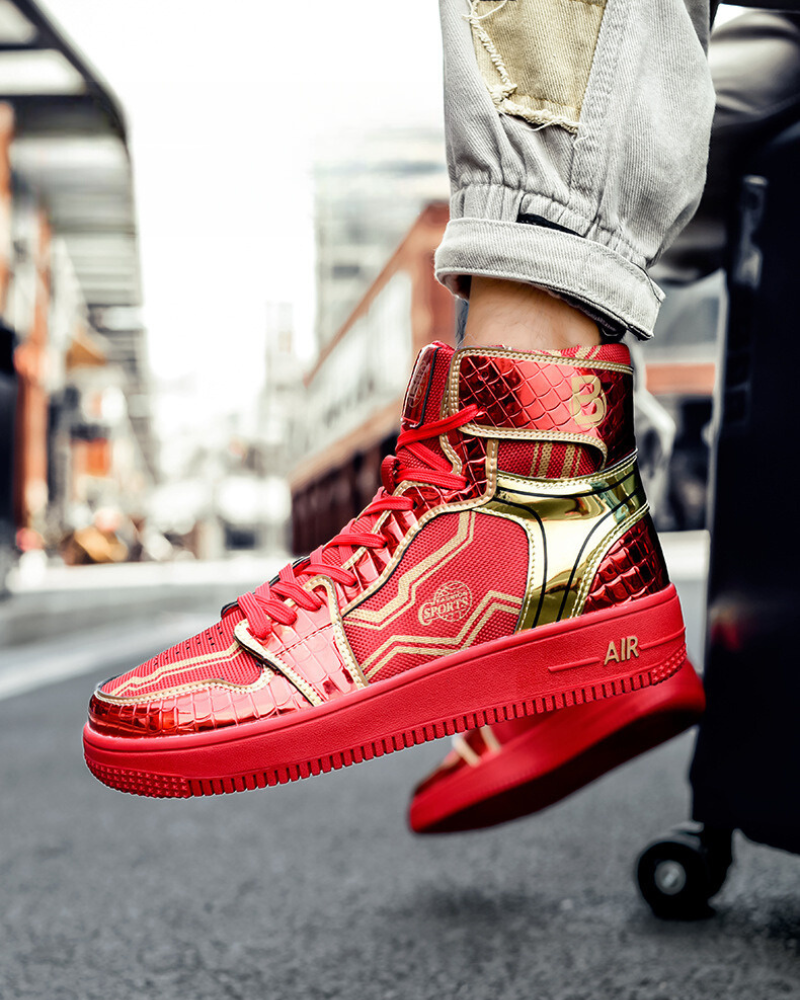 Trendy High-Top Platform Sneakers -  platform sneakers - Trendy High-Top Platform Sneakers for Modern Looks - View 11