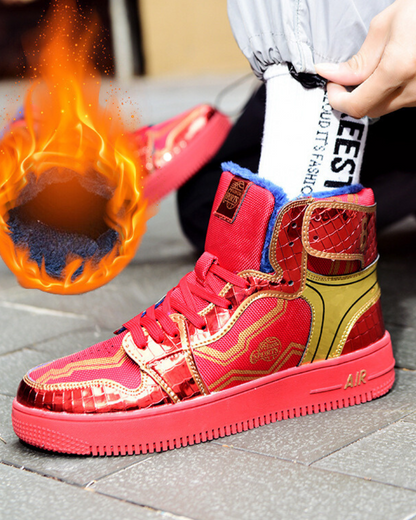 Trendy High-Top Platform Sneakers -  stylish footwear - Trendy High-Top Platform Sneakers for Modern Looks - View 5