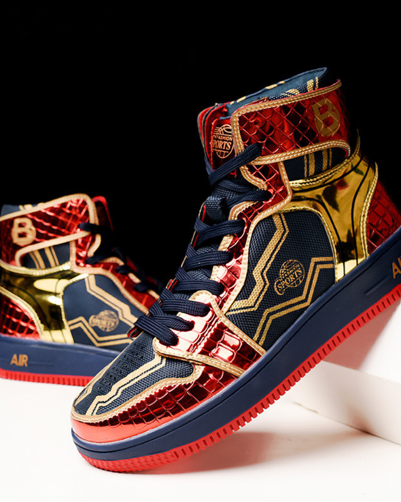 Trendy High-Top Platform Sneakers - stylish high-top sneakers - Trendy High-Top Platform Sneakers for Modern Looks - View 2