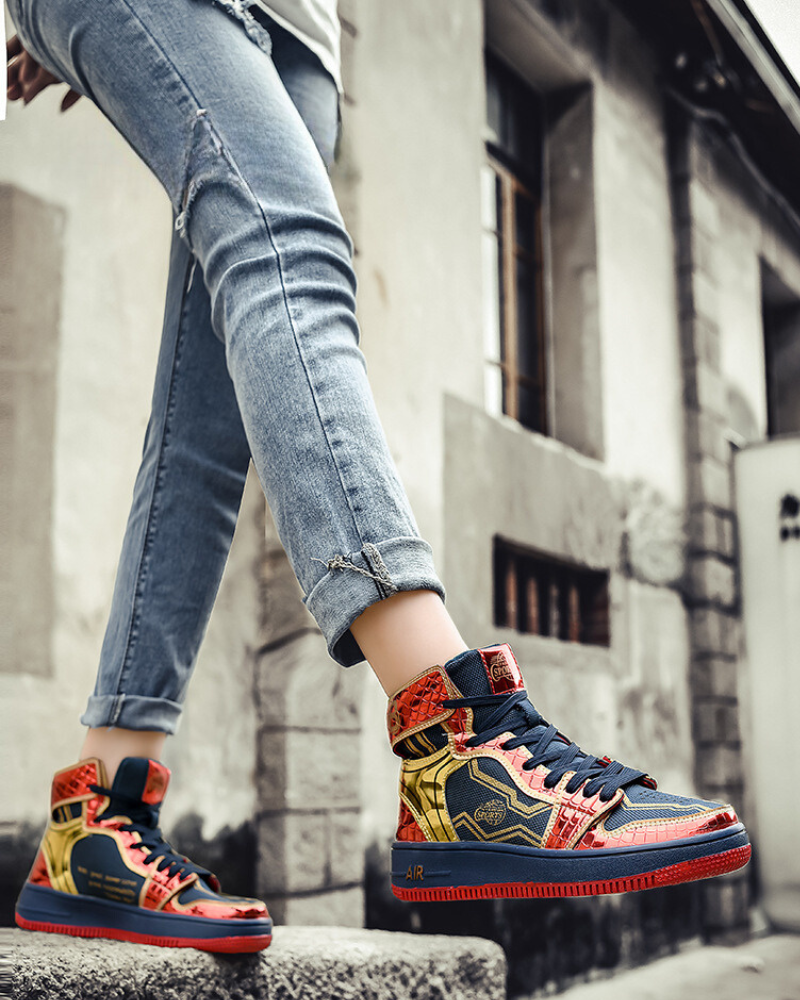 Trendy High-Top Platform Sneakers - stylish high-top sneakers - Trendy High-Top Platform Sneakers for Modern Looks - View 9