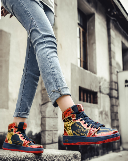 Trendy High-Top Platform Sneakers - stylish high-top sneakers - Trendy High-Top Platform Sneakers for Modern Looks - View 9