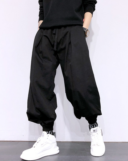 Trendy Japanese Harem Pants -  hakama - Trendy Japanese Harem Pants for Comfort & Style - View 5