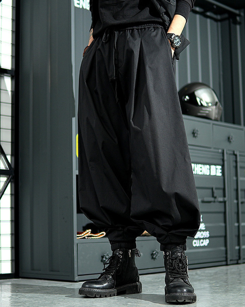 Trendy Japanese Harem Pants - harem pants - Trendy Japanese Harem Pants for Comfort & Style - Main view