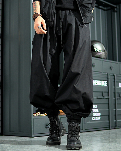 Trendy Japanese Harem Pants - japanese-inspired pants - Trendy Japanese Harem Pants for Comfort & Style - View 2