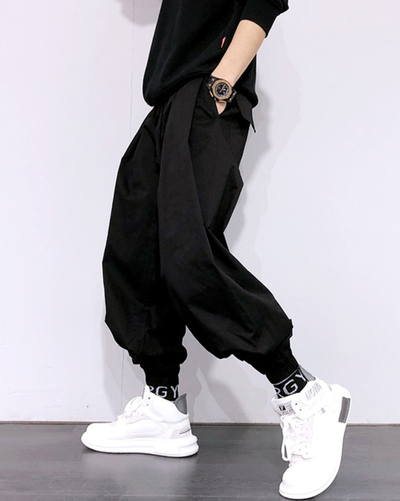 Trendy Japanese Harem Pants -  japanese pants - Trendy Japanese Harem Pants for Comfort & Style - View 6