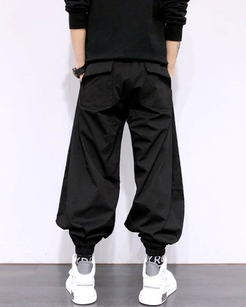 Trendy Japanese Harem Pants -  techwear - Trendy Japanese Harem Pants for Comfort & Style - View 7