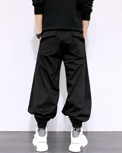 Trendy Japanese Harem Pants -  techwear - Trendy Japanese Harem Pants for Comfort & Style - View 7