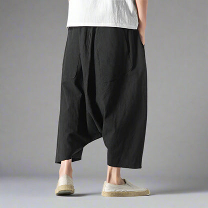 Trendy Japanese Harem Trousers -  japanese style - Comfortable Japanese Harem Trousers in Diverse Sizes - View 6