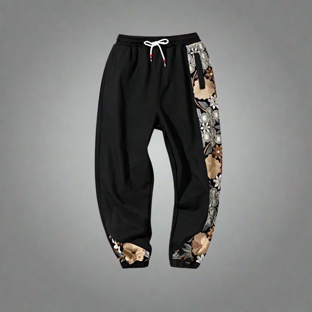 Trendy Japanese Joggers for Comfort -  hakama style - Trendy Japanese Joggers for All-Day Comfort - View 6
