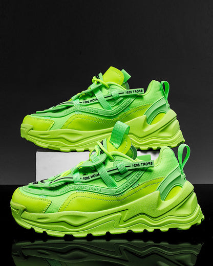 Trendy Mesh Platform Kicks - functional techwear shoes - Trendy Mesh Platform Shoes for Modern Techwear Style - View 8