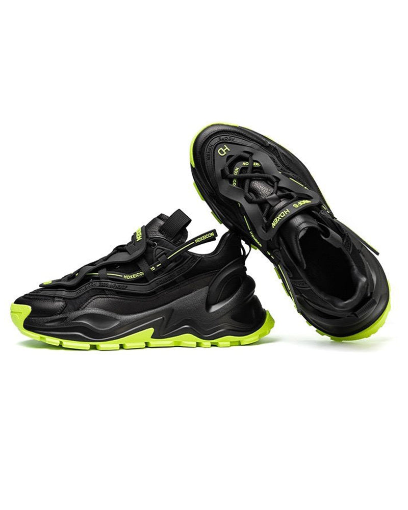 Trendy Mesh Platform Kicks -  platform kicks - Trendy Mesh Platform Shoes for Modern Techwear Style - View 20