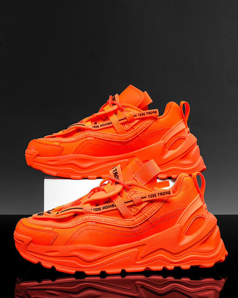 Trendy Mesh Platform Kicks -  breathable mesh sneakers - Trendy Mesh Platform Shoes for Modern Techwear Style - View 10
