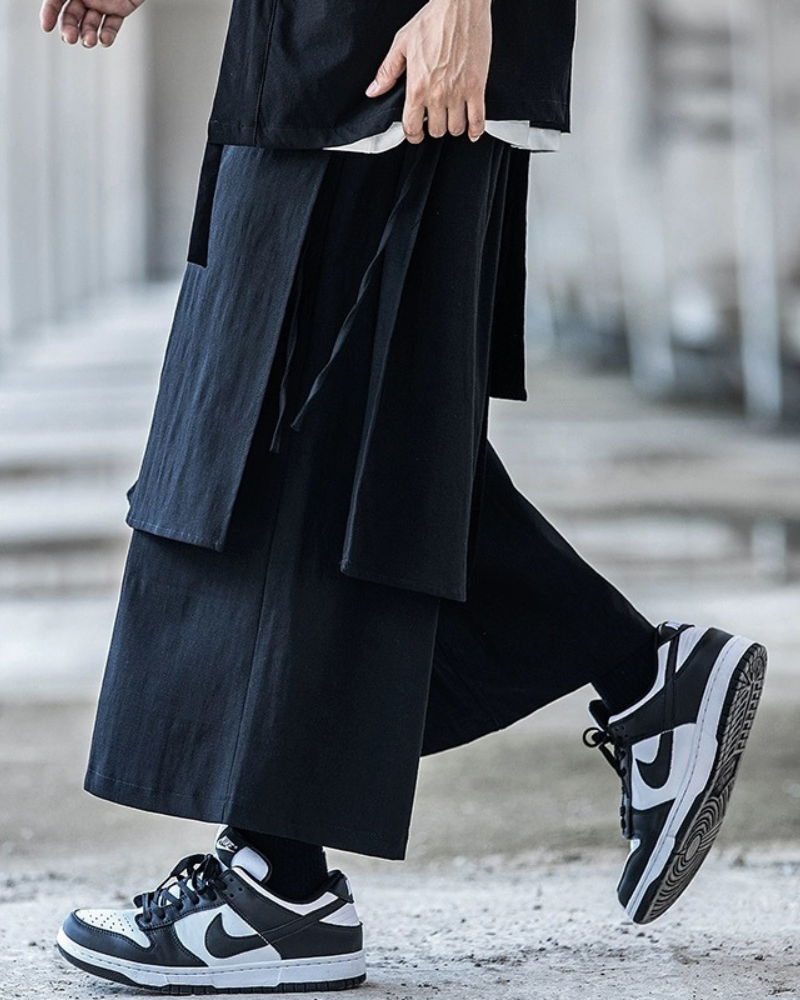 Trendy Oversized Ninja Trousers - ninja trousers - Trendy Oversized Ninja Trousers for Style and Comfort - View 3