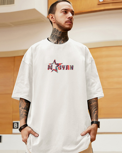 Trendy Paisley Oversized Tee -  graphic t-shirt - Trendy Oversized Paisley T-Shirt for Effortless Style - View 5