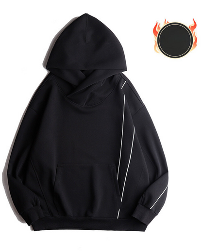 Trendy Turtleneck Hoodie for All - hoodie - Trendy Turtleneck Hoodie for Everyday Style - View 15