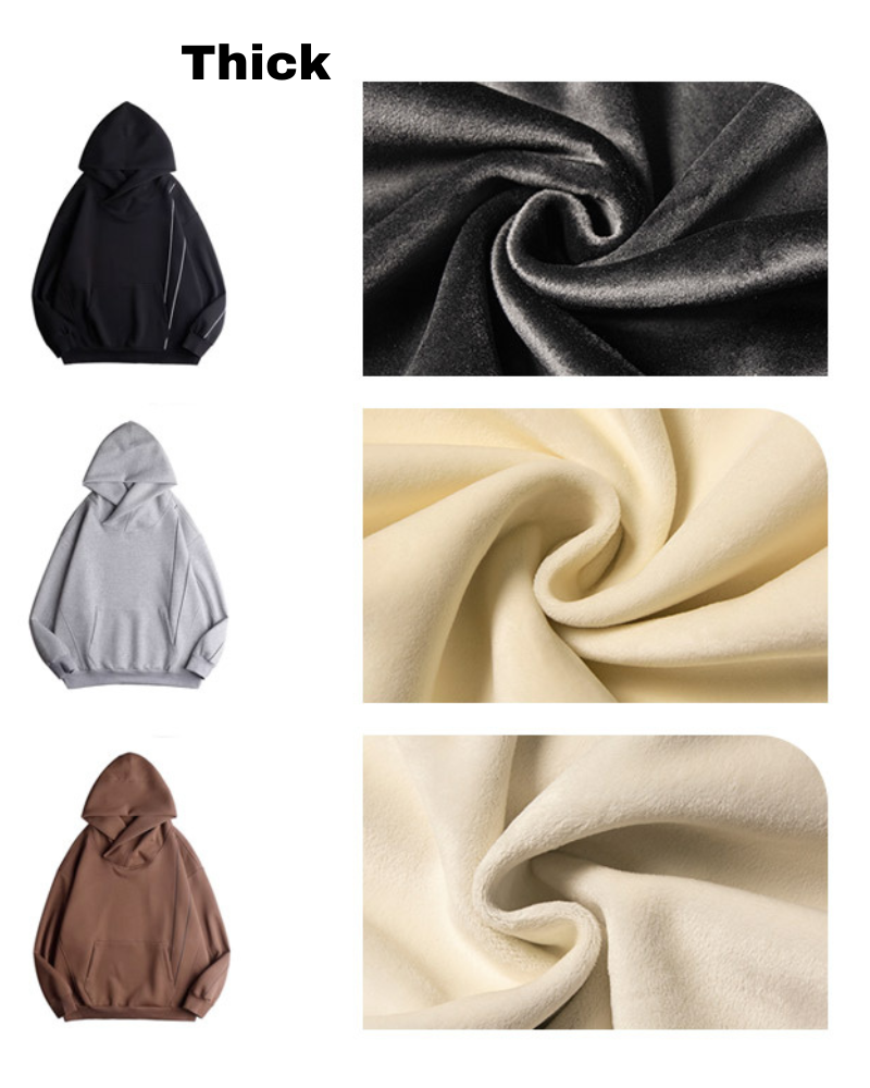 Trendy Turtleneck Hoodie for All -  layering clothing - Trendy Turtleneck Hoodie for Everyday Style - View 18