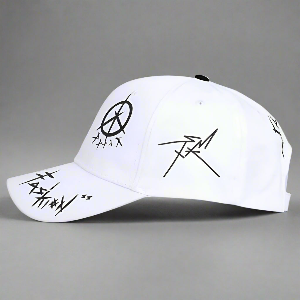 Trendy Two-Tone Cap -  stylish hat - Trendy Two-Tone Cap with Unique Bunny Design - View 6