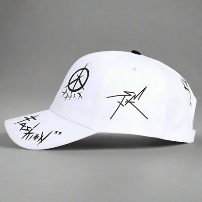 Trendy Two-Tone Cap -  stylish hat - Trendy Two-Tone Cap with Unique Bunny Design - View 6