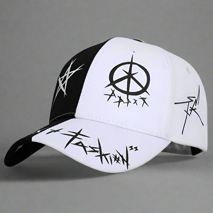 Trendy Two-Tone Cap -  unisex cap - Trendy Two-Tone Cap with Unique Bunny Design - View 7