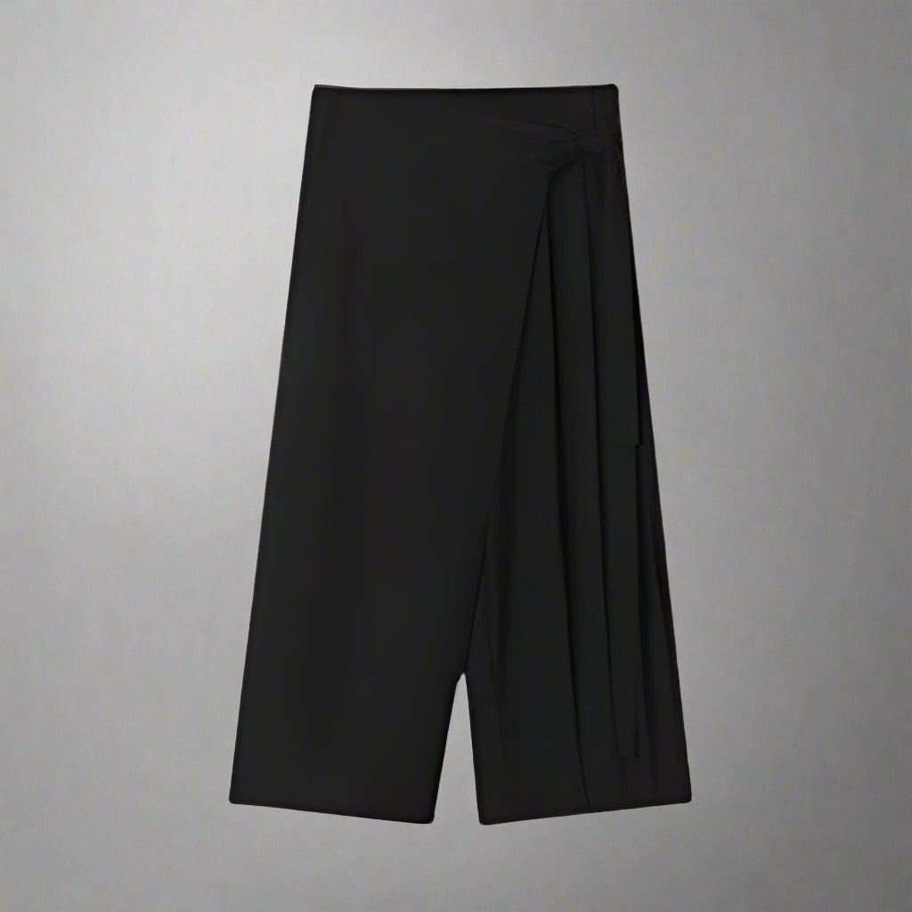 Trendy Wide-Leg Hakama Trousers - hakama trousers - Trendy Wide-Leg Hakama Trousers for Modern Style - View 8