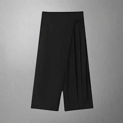 Trendy Wide-Leg Hakama Trousers - hakama trousers - Trendy Wide-Leg Hakama Trousers for Modern Style - View 8