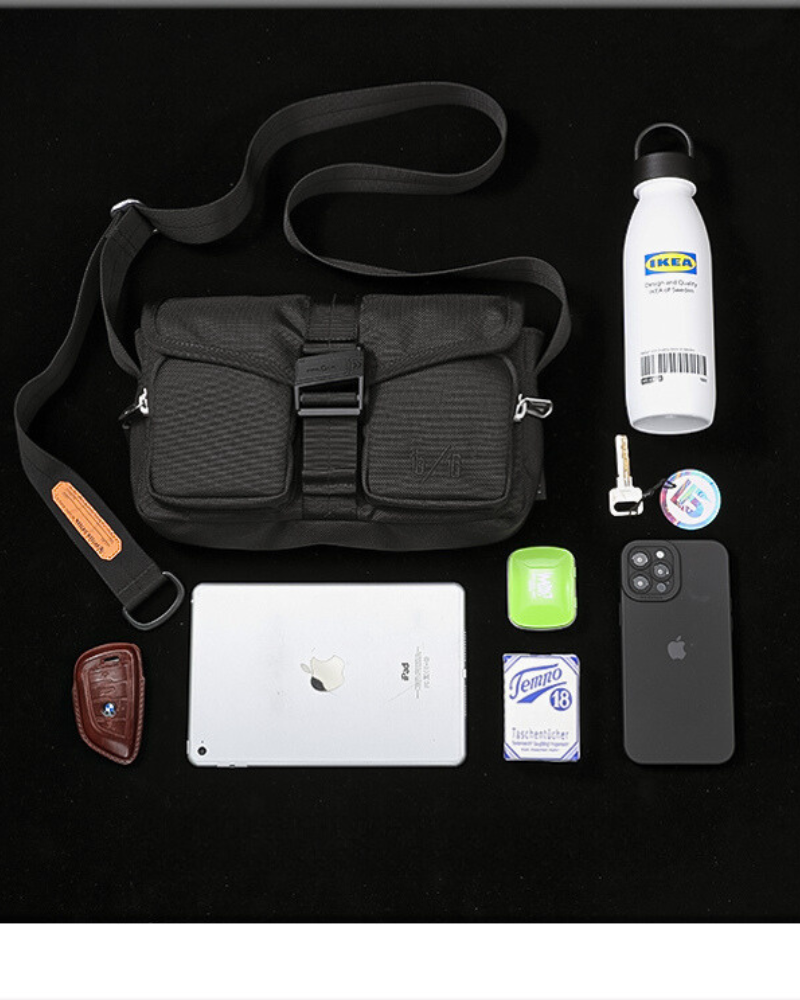 Ultimate Adventure Crossbody Bag -  black bag - Ultimate Adventure Crossbody Bag for Daily Use - View 10