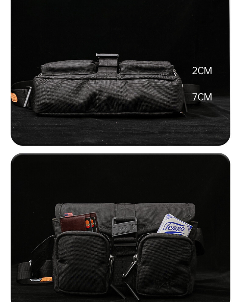 Ultimate Adventure Crossbody Bag -  techwear bag - Ultimate Adventure Crossbody Bag for Daily Use - View 7