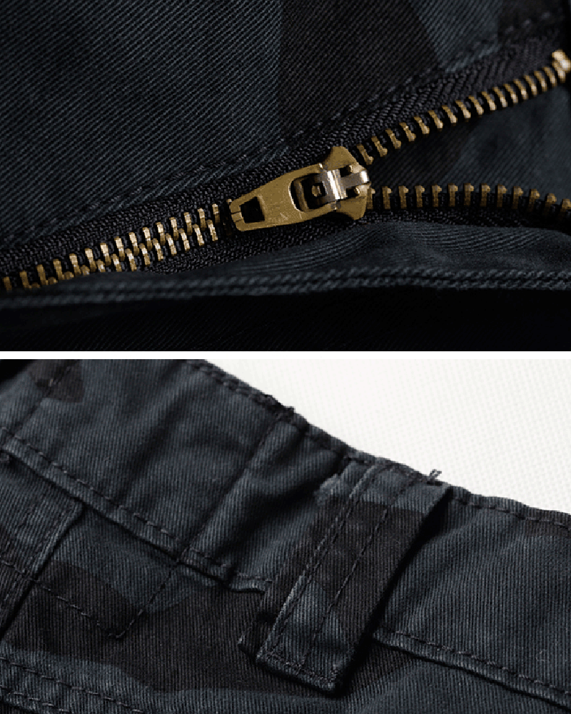 Ultimate Black Camo Cargo Pants -  techwear - Stylish Black Camo Cargo Pants for Everyday Wear - View 6