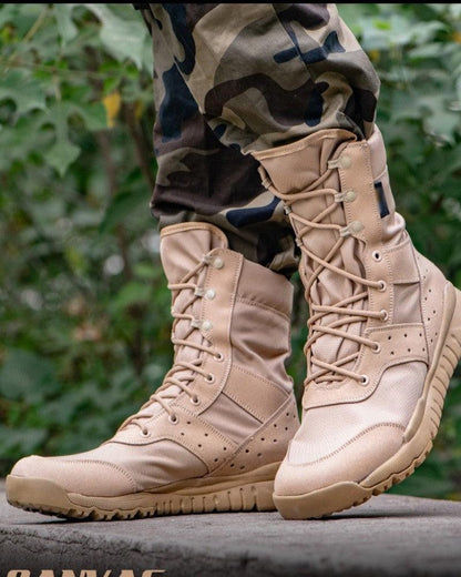 Ultimate High-Top Tactical Boots -  high-top boots - High-Top Tactical Boots for Urban Style and Comfort - View 5