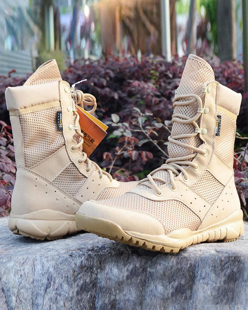 Ultimate High-Top Tactical Boots - techwear boots - High-Top Tactical Boots for Urban Style and Comfort - View 10