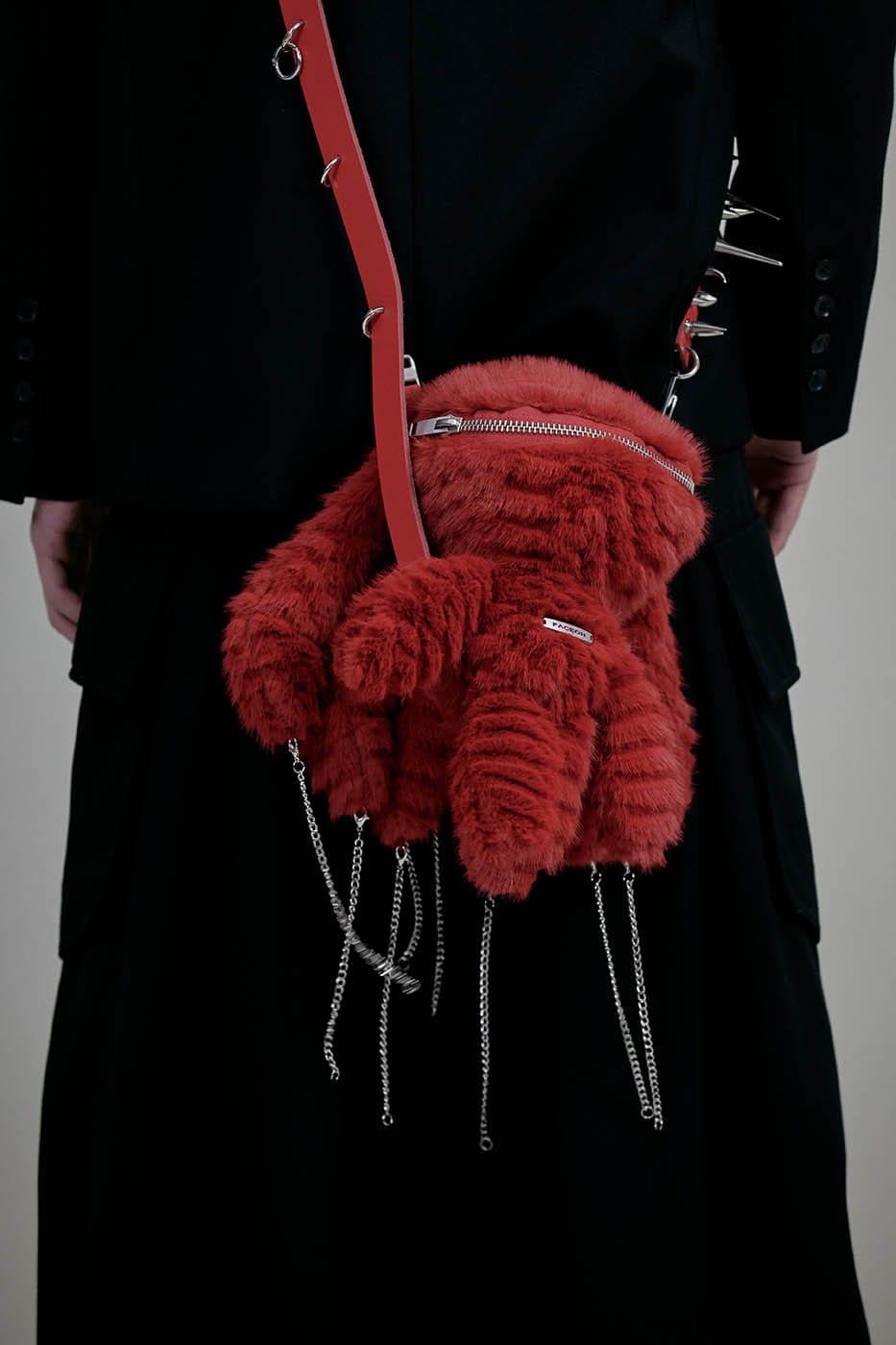 Ultimate Monster Crossbody Bag -  crossbody - Playful Plush Monster Crossbody Bag - View 4