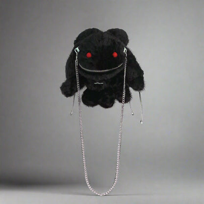 Ultimate Monster Crossbody Bag - soft plush bag - Playful Plush Monster Crossbody Bag - View 2