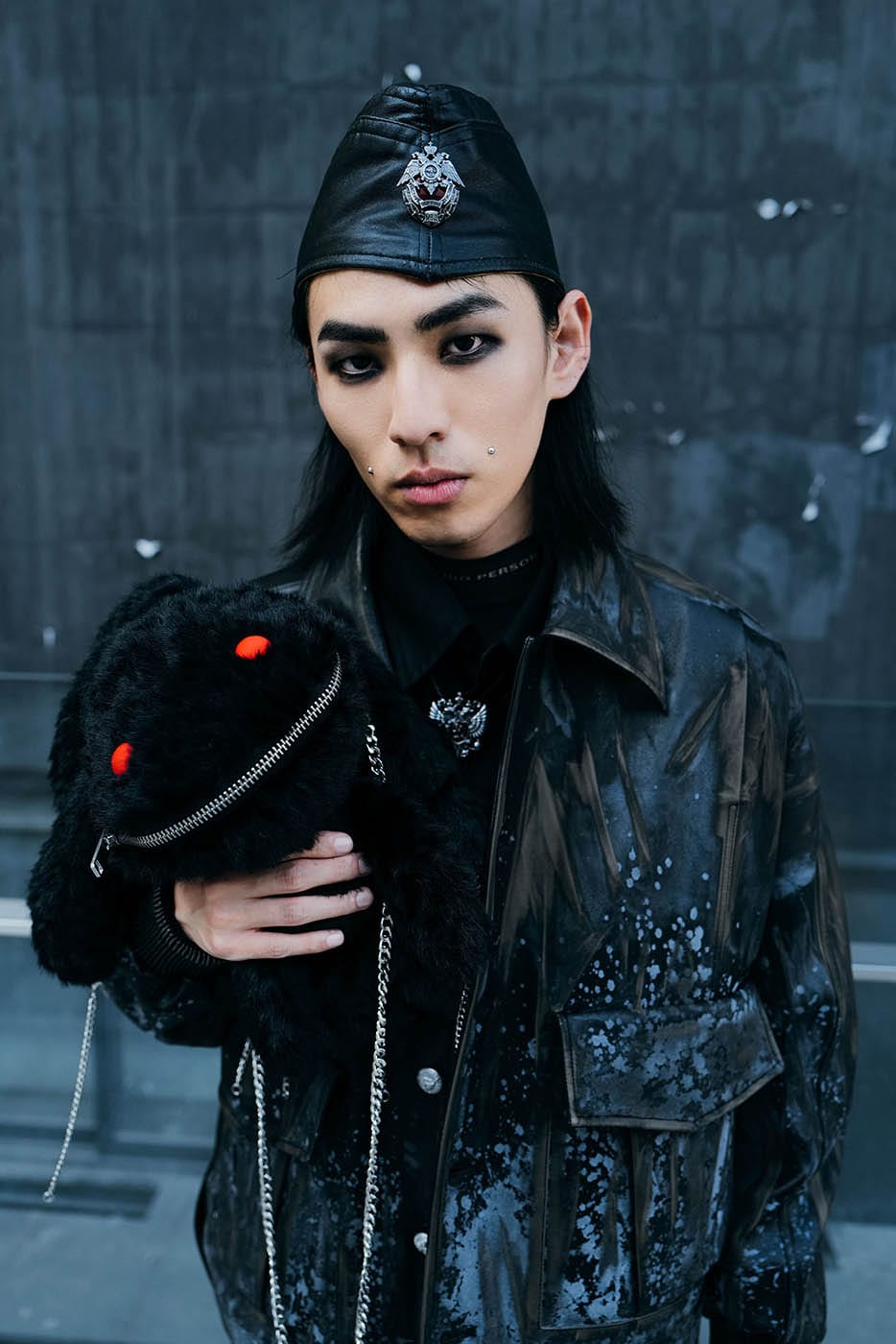 Ultimate Monster Crossbody Bag -  urban aesthetic - Playful Plush Monster Crossbody Bag - View 7