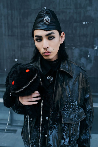 Ultimate Monster Crossbody Bag -  urban aesthetic - Playful Plush Monster Crossbody Bag - View 7