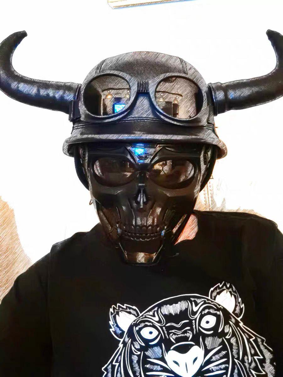 Ultimate Skull Face Mask -  adjustable fit mask - Tactical Skull Face Mask for Outdoor Adventures - View 10