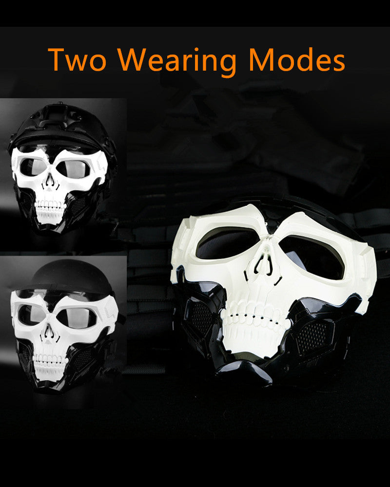 Ultimate Skull Face Mask -  durable face mask - Tactical Skull Face Mask for Outdoor Adventures - View 4