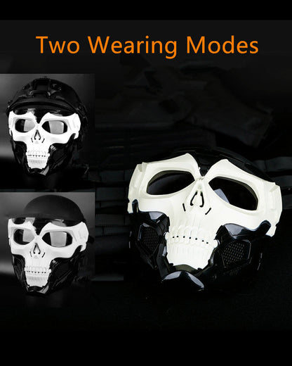 Ultimate Skull Face Mask -  durable face mask - Tactical Skull Face Mask for Outdoor Adventures - View 4