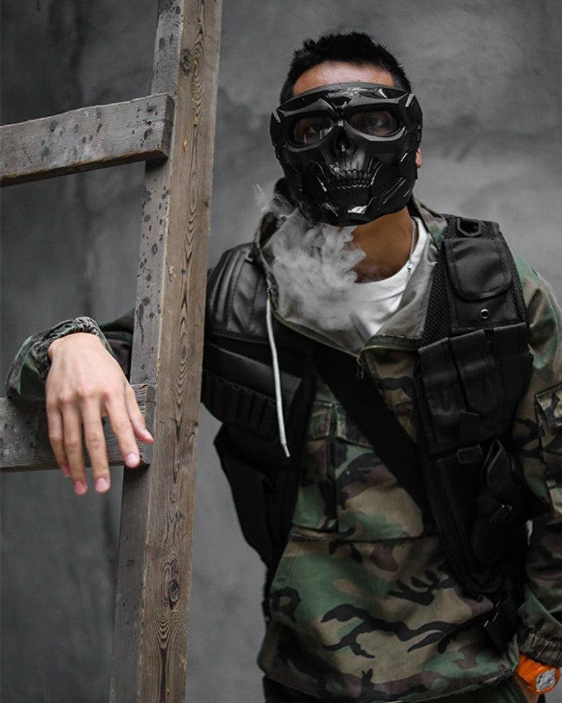 Ultimate Skull Face Mask -  skull mask - Tactical Skull Face Mask for Outdoor Adventures - View 6