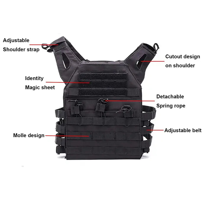 Ultimate Tactical Combat Vest -  combat vest - Durable Tactical Combat Vest for Urban Environments - View 4