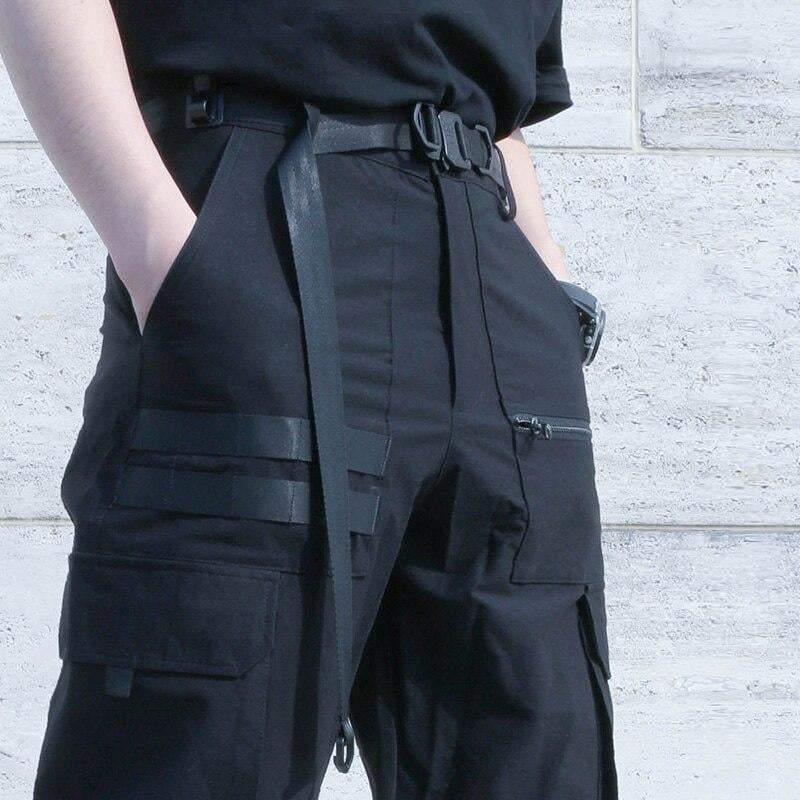 Ultimate Tactical Techwear Belt -  adjustable techwear belt - Comfortable Tactical Techwear Belt with Quickdraw System - View 3