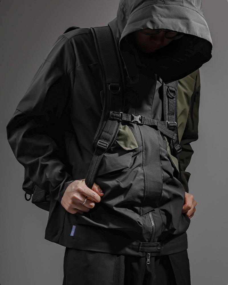 Ultimate Urban Adventure Backpack -  soft bag - Urban Adventure Backpack: Waterproof Techwear Design - View 5