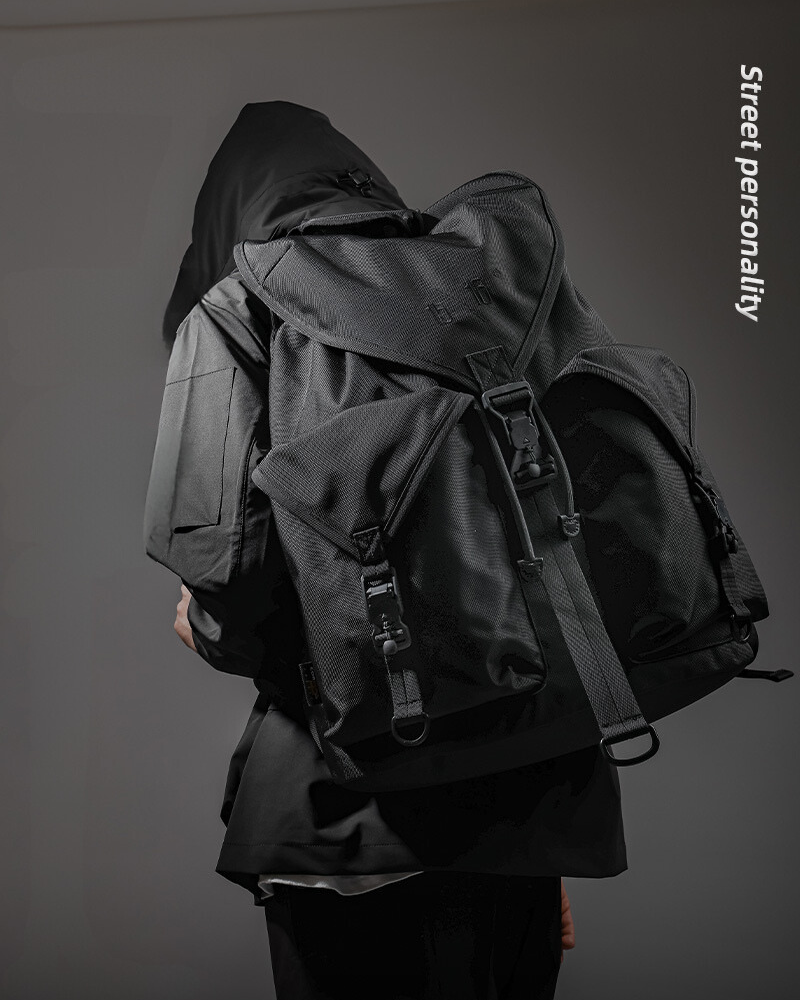 Ultimate Urban Adventure Backpack - urban backpack - Urban Adventure Backpack: Waterproof Techwear Design - View 2